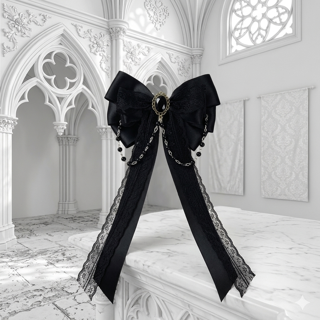 Gothic Bow Accessory