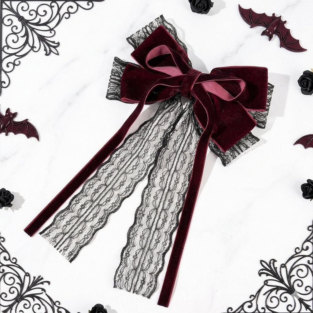 Gothic Bow Accessory