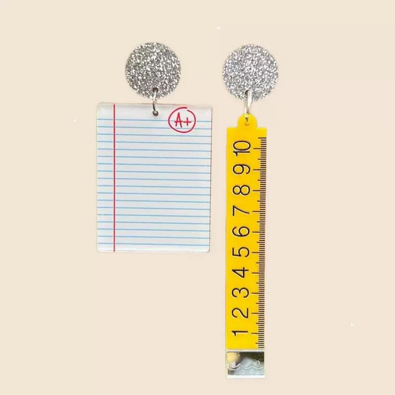 Acrylic Earrings.Funky Earrings