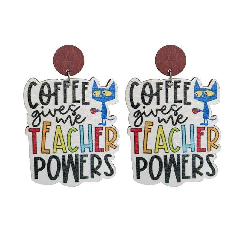 Acrylic Earrings.Funky Earrings