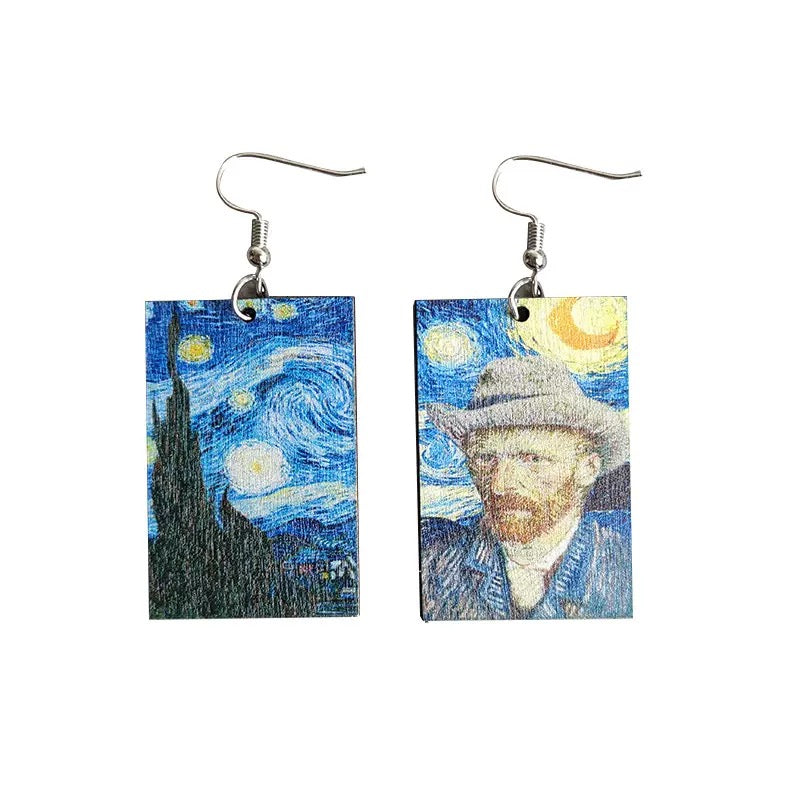 Acrylic Earrings.Funky Earrings