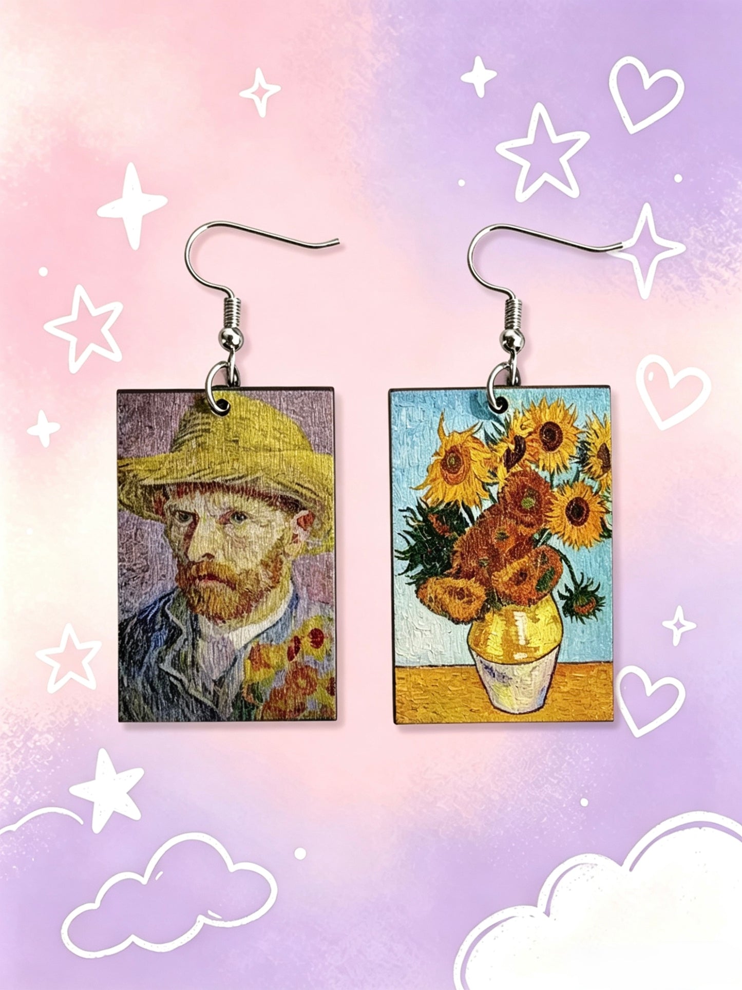 Acrylic Earrings.Funky Earrings