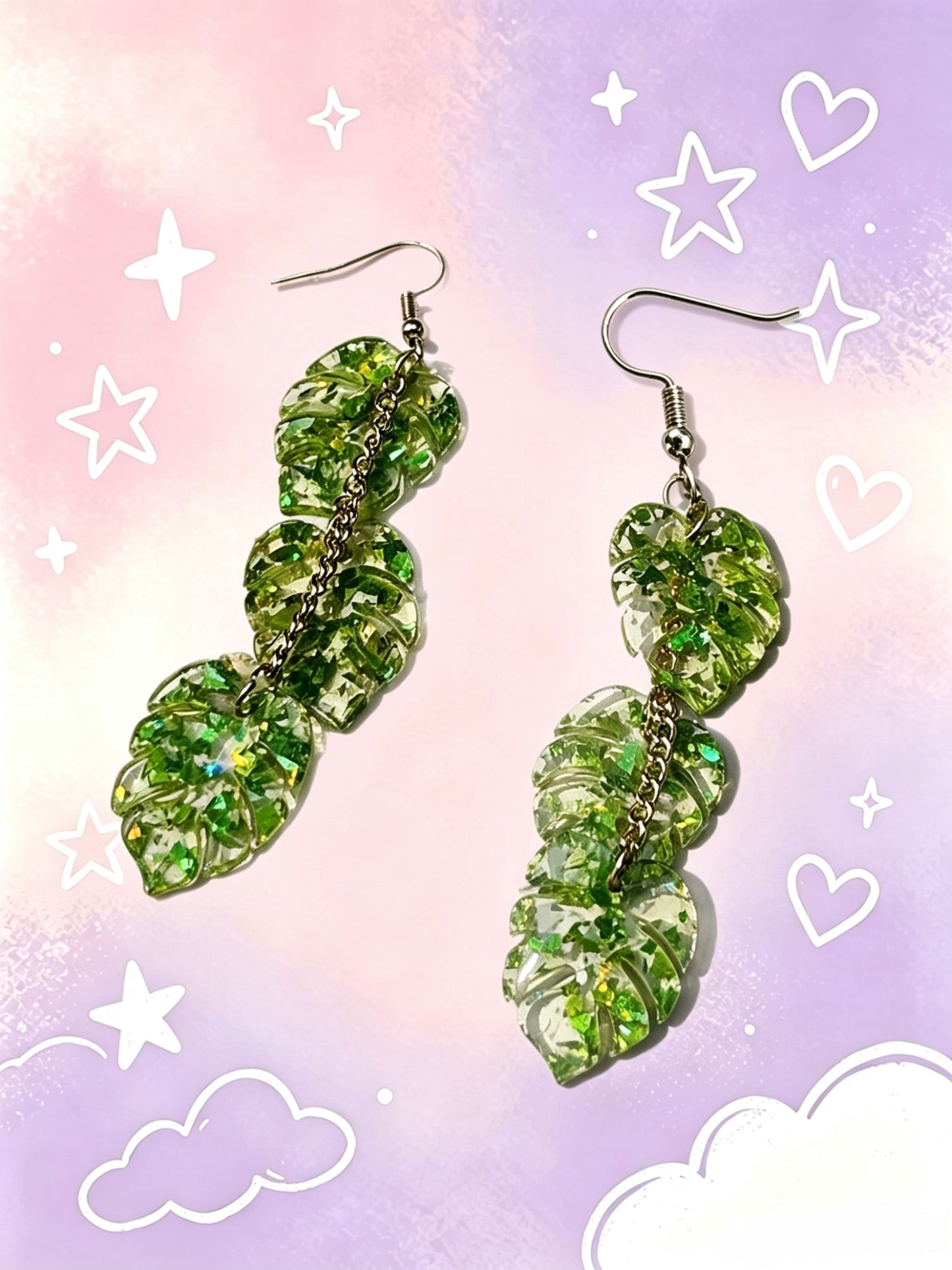 Acrylic Earrings.Funky Earrings