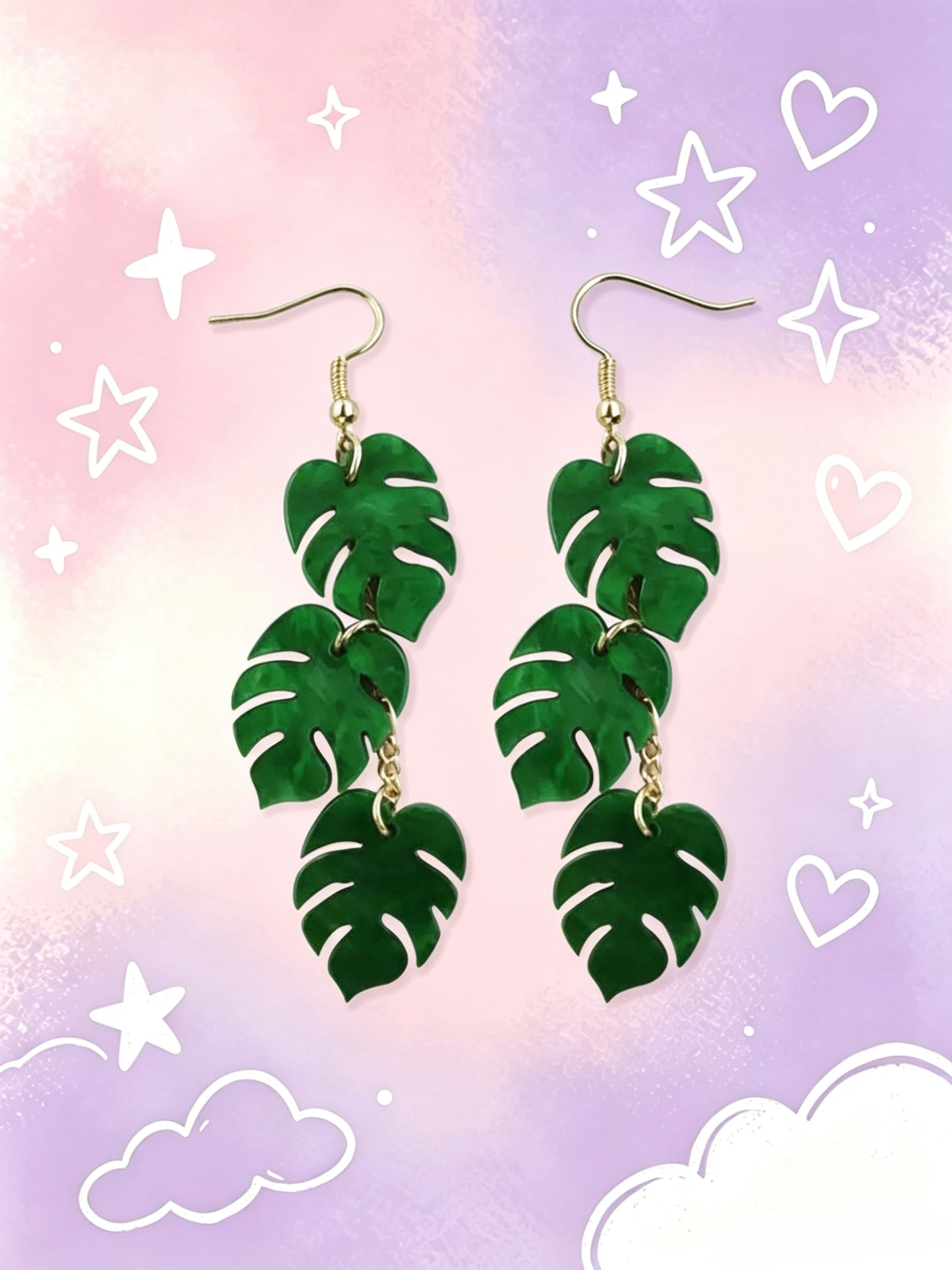 Acrylic Earrings.Funky Earrings