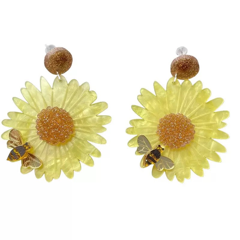 Acrylic Earrings.Funky Earrings