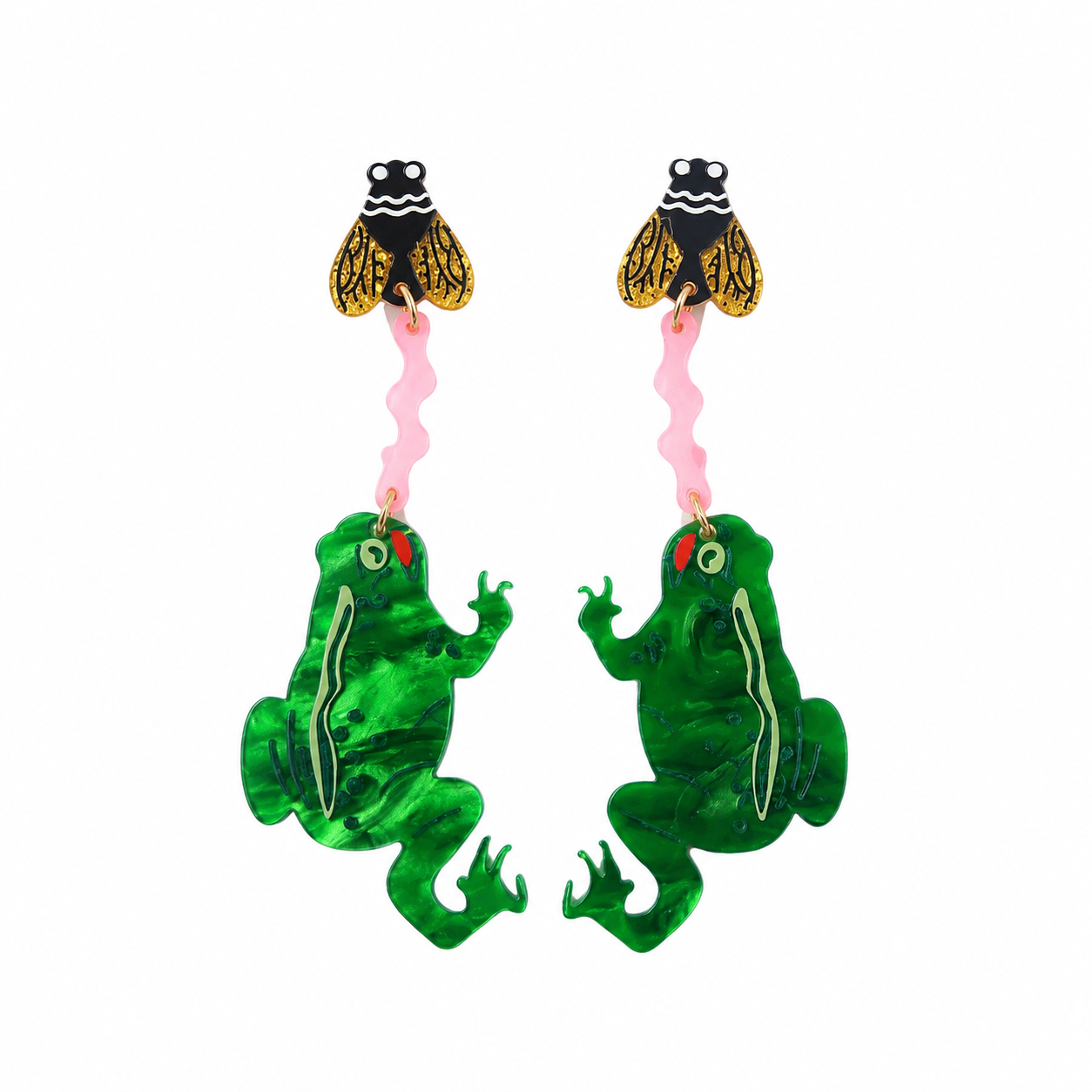 Acrylic Earrings.Funky Earrings