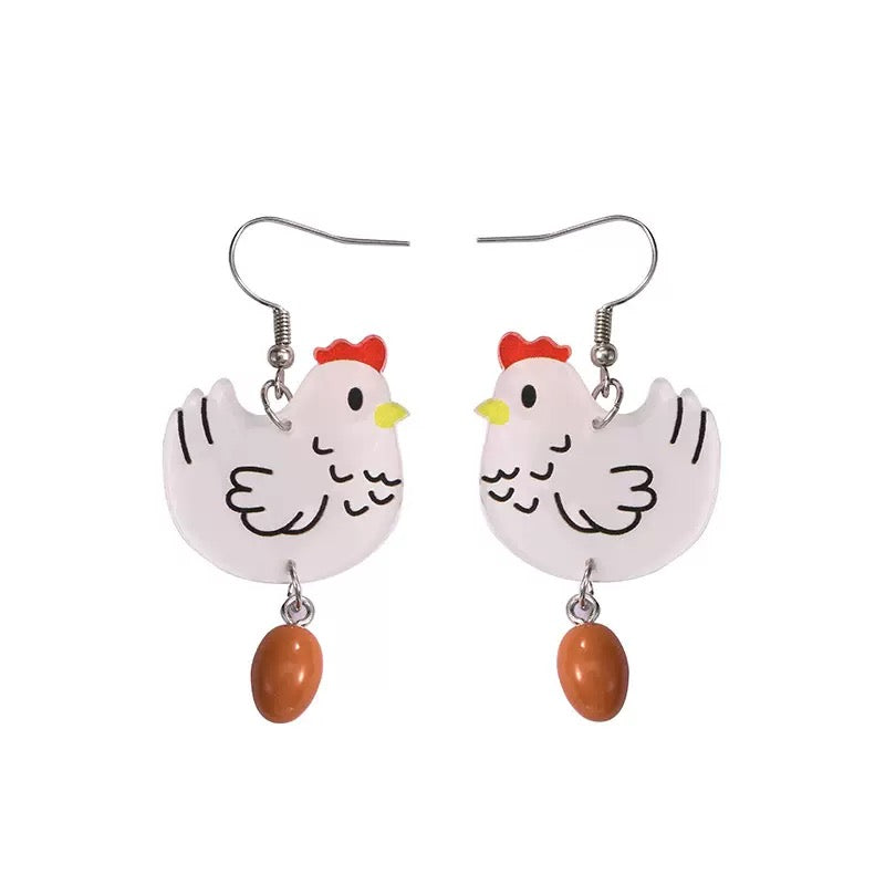 Acrylic Earrings.Funky Earrings