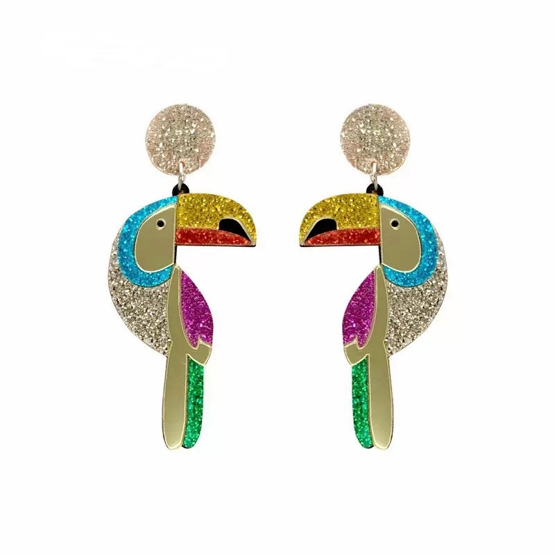 Acrylic Earrings.Funky Earrings