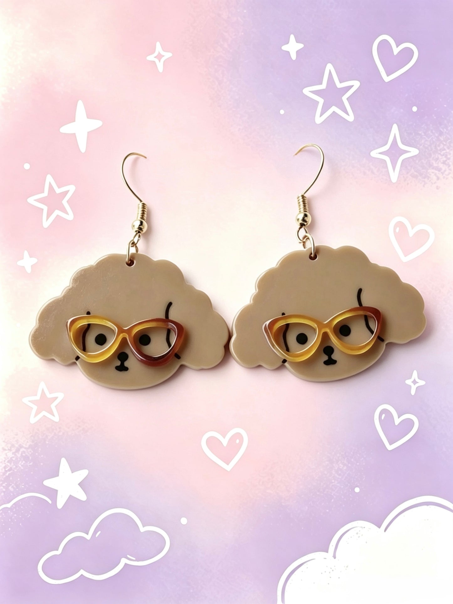 Acrylic Earrings.Funky Earrings