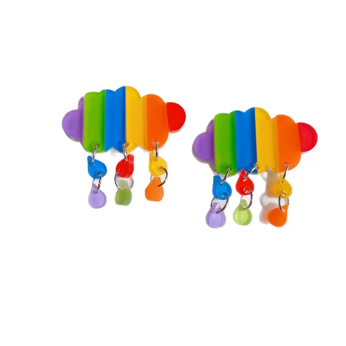 Acrylic Earrings.Funky Earrings