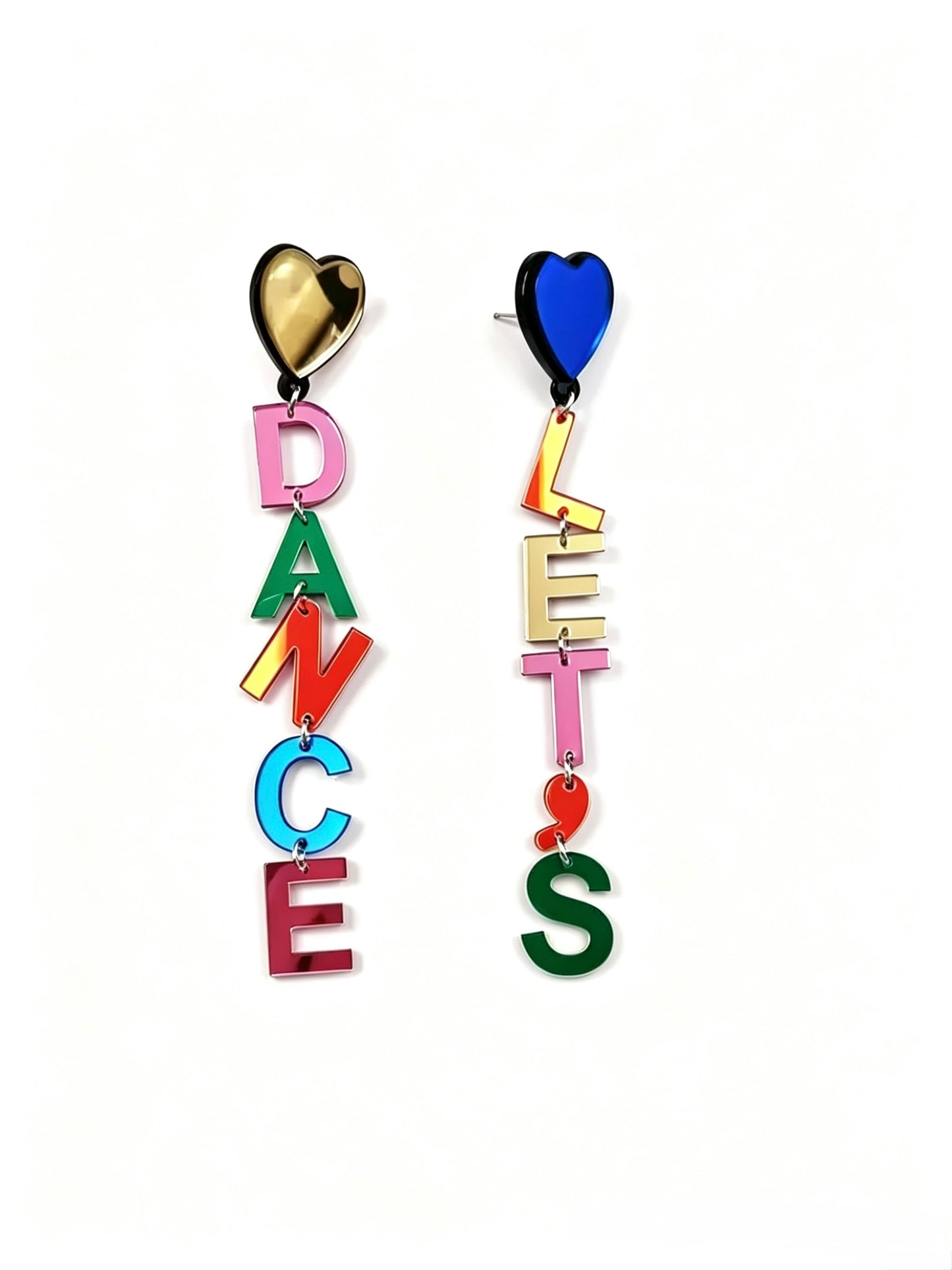 Acrylic Earrings.Funky Earrings