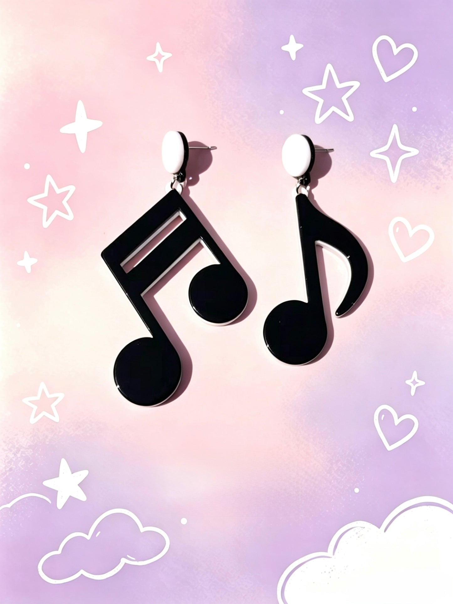 Acrylic Earrings.Funky Earrings