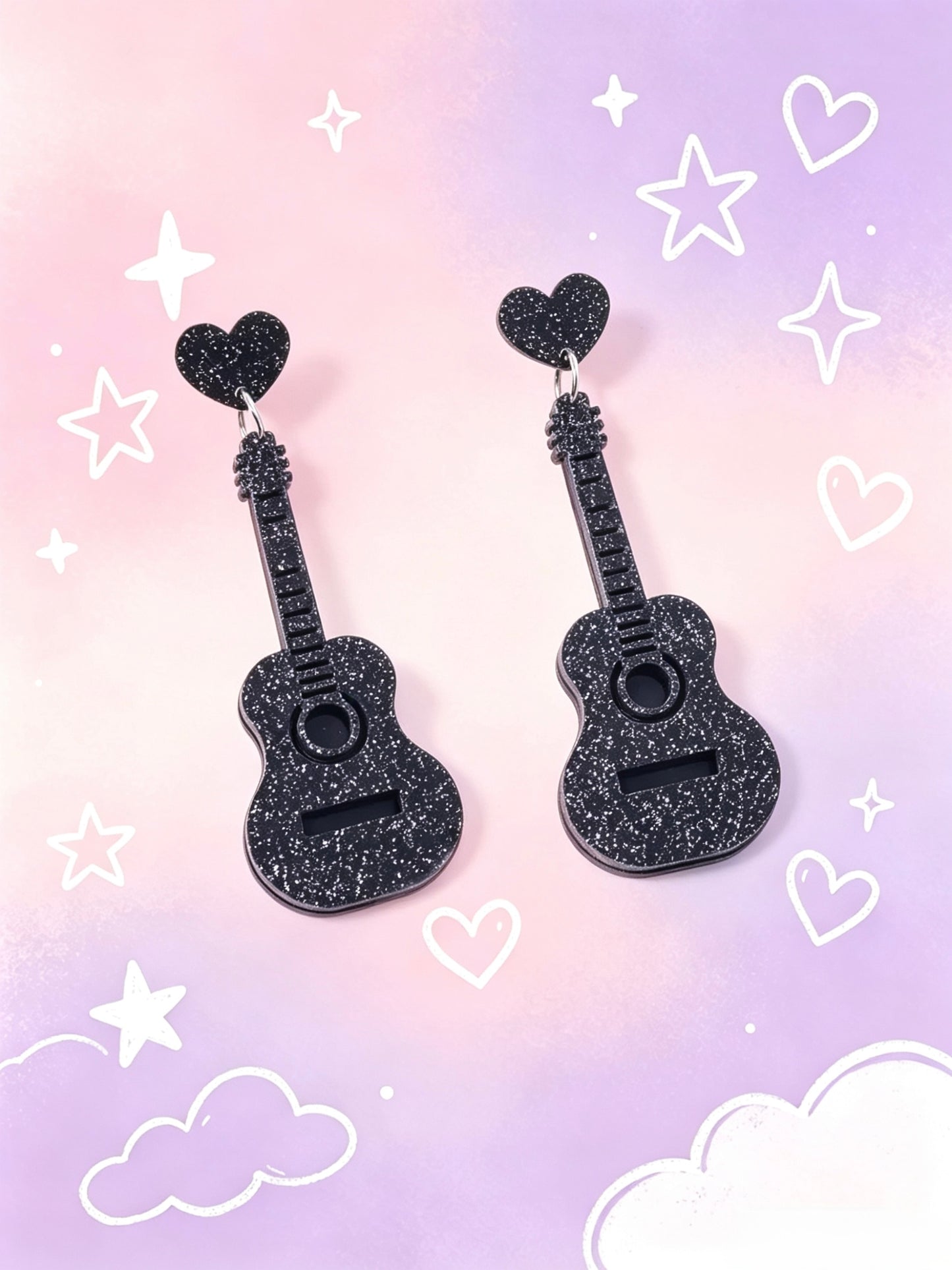 Acrylic Earrings.Funky Earrings
