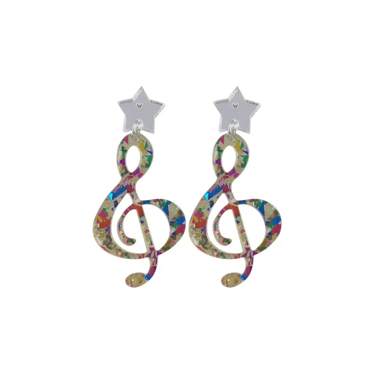 Acrylic Earrings.Funky Earrings