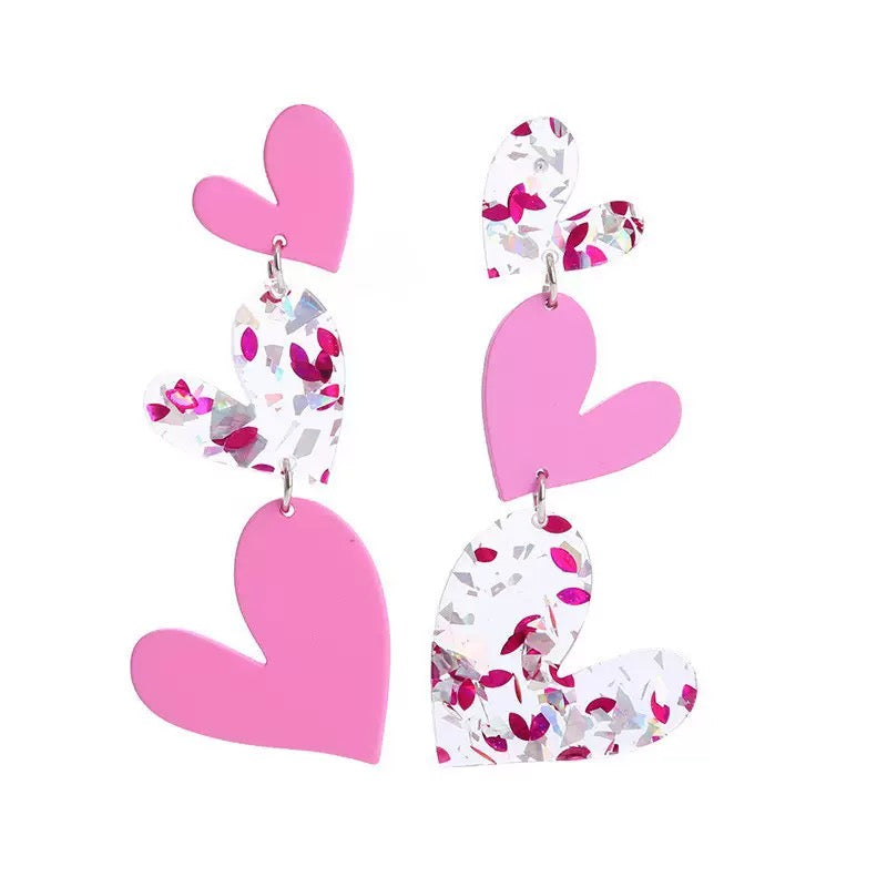 Acrylic Earrings.Funky Earrings