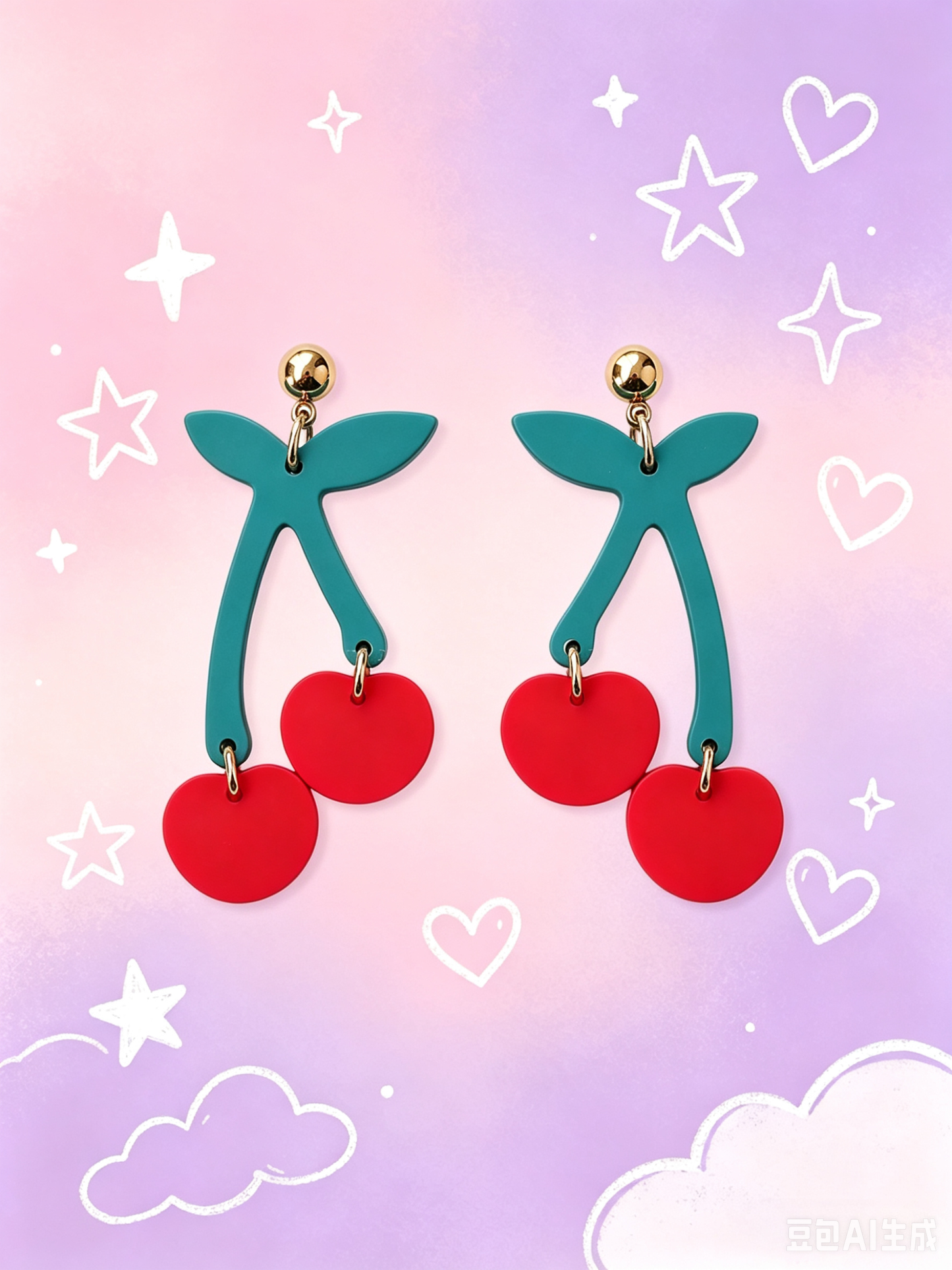 Acrylic Earrings.Funky Earrings