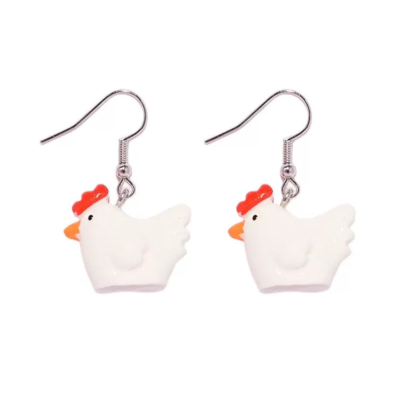 Play Earrings.Hook Earrings.Funky Earrings.