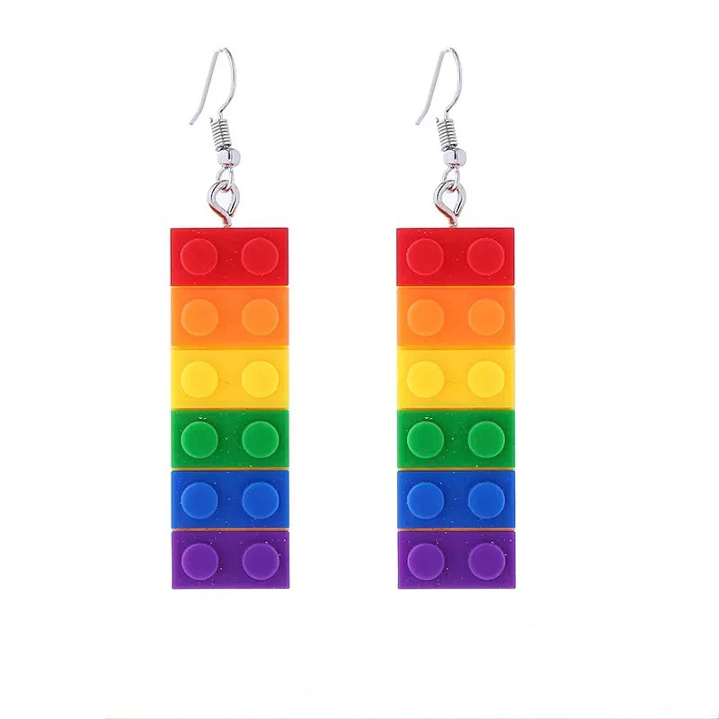 Play Earrings.Hook Earrings.Funky Earrings.