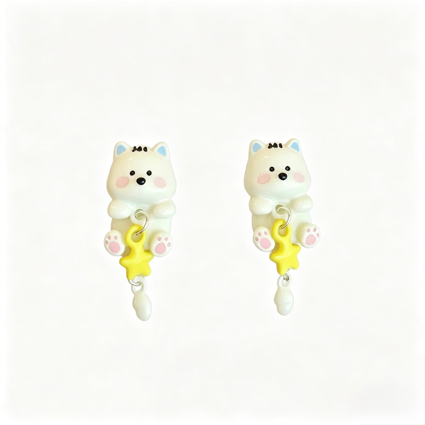 Enamel Mix Matched Earrings