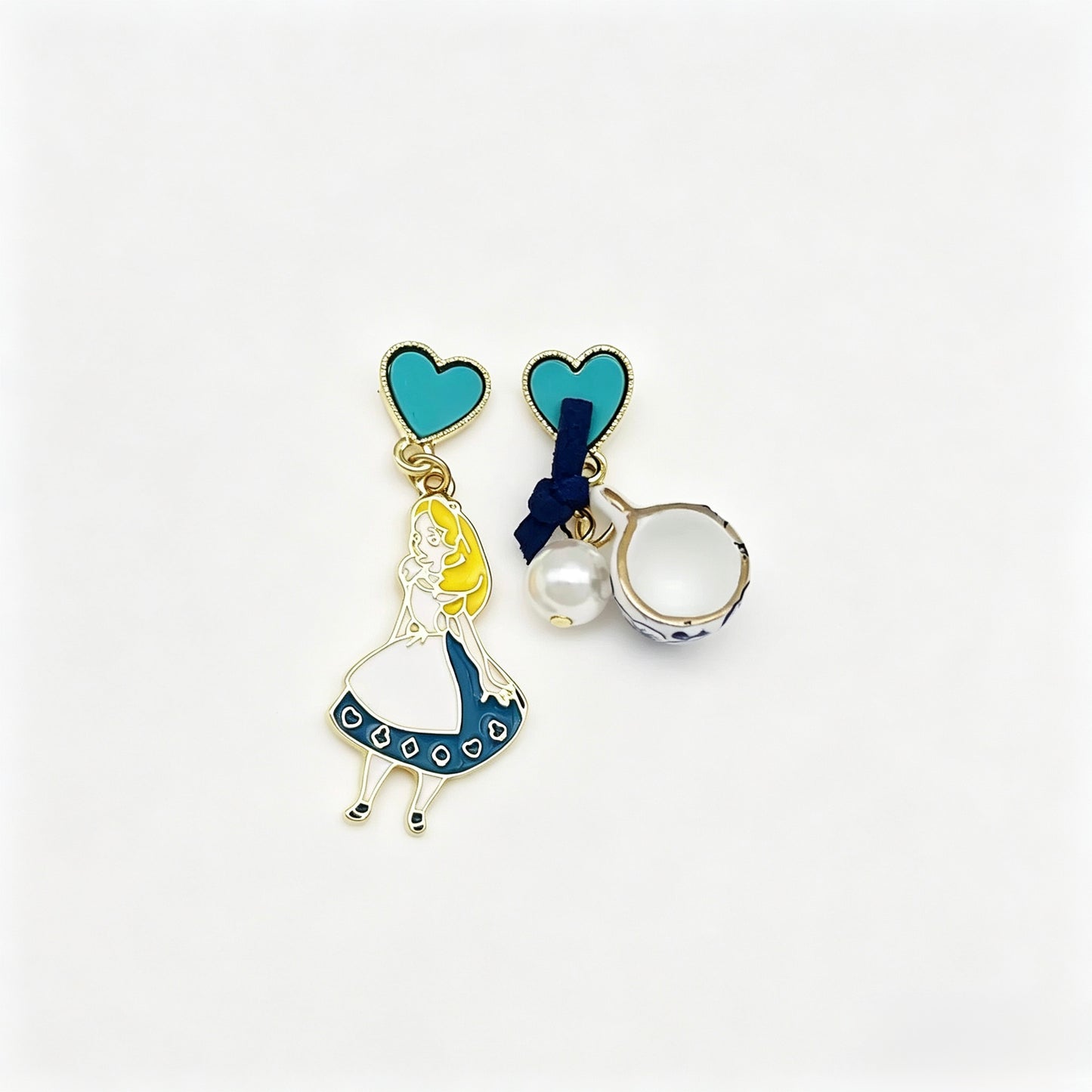 Enamel Mix Matched Earrings