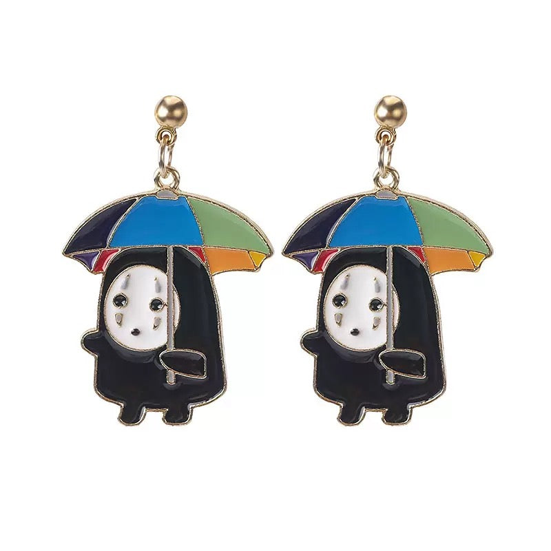 Enamel Mix Matched Earrings
