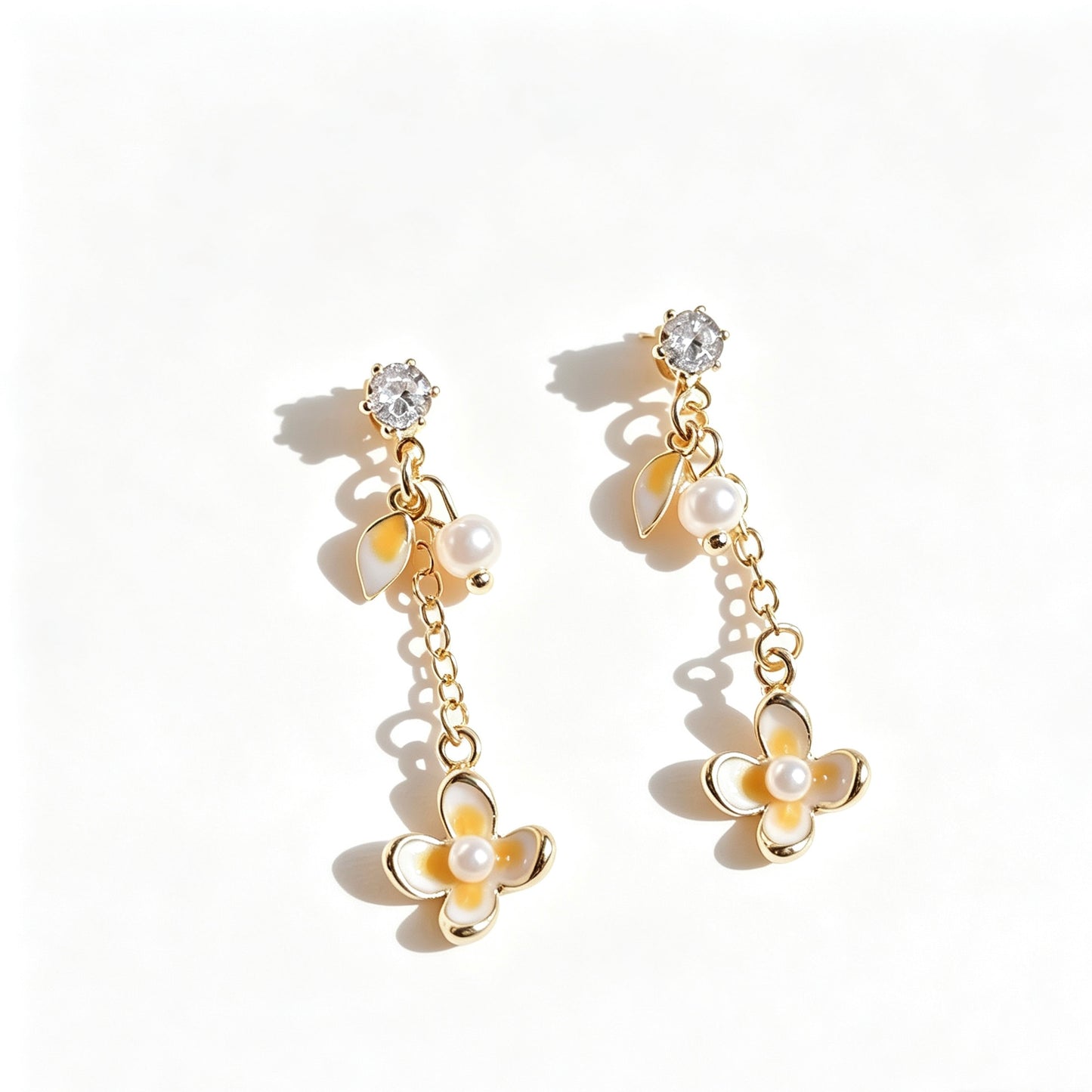 Enamel Mix Matched Earrings