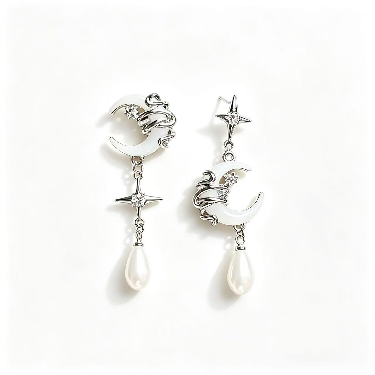 Enamel Mix Matched Earrings