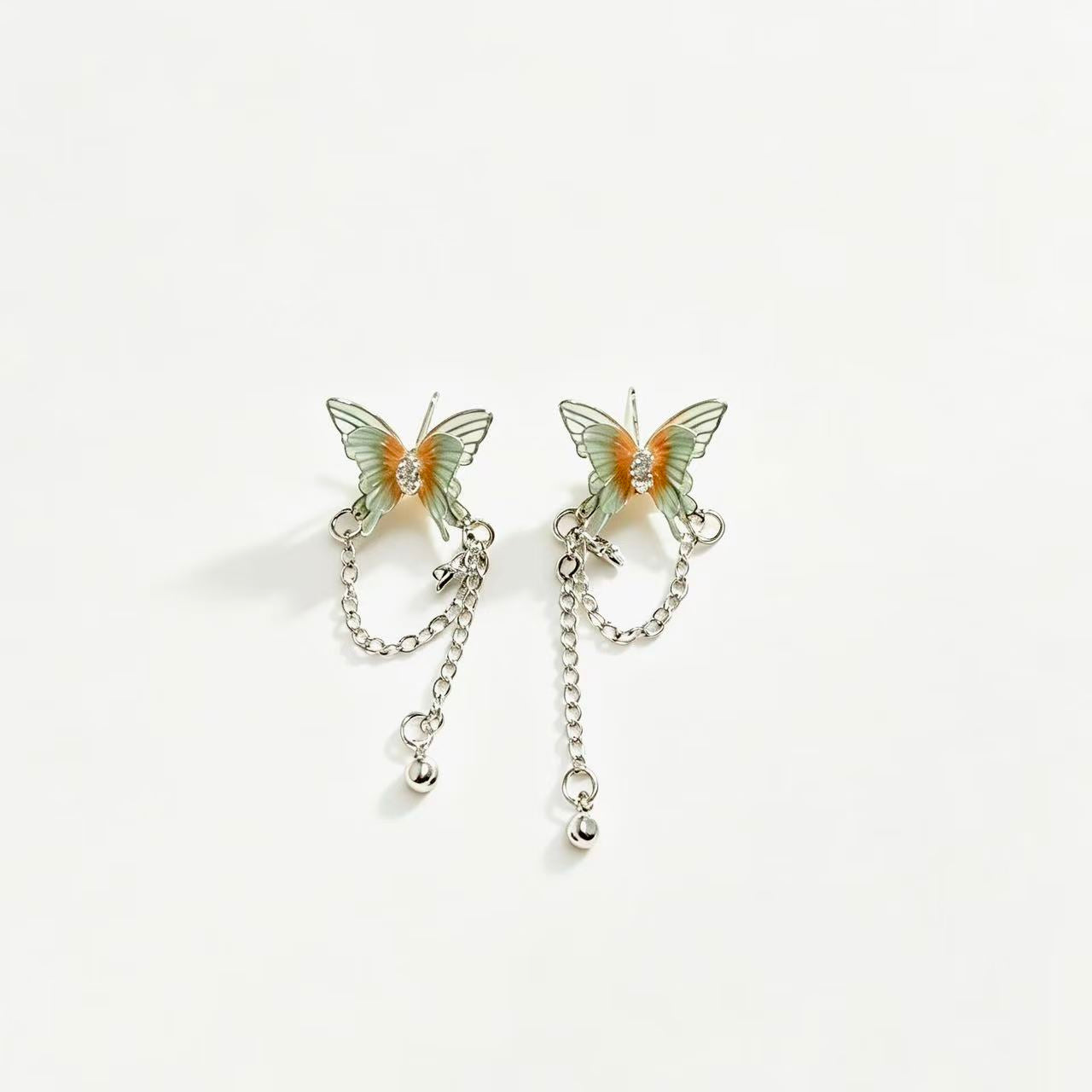 Enamel Mix Matched Earrings