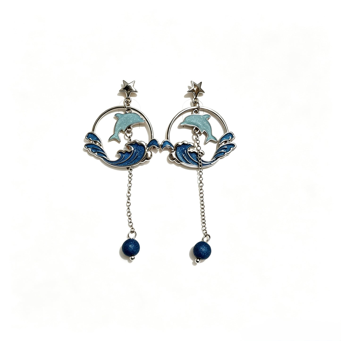 Enamel Mix Matched Earrings