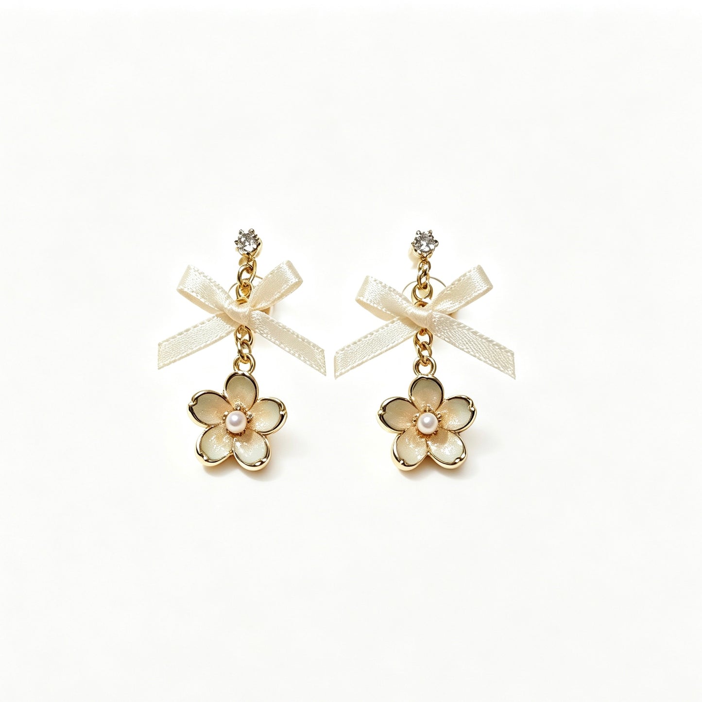 Enamel Mix Matched Earrings