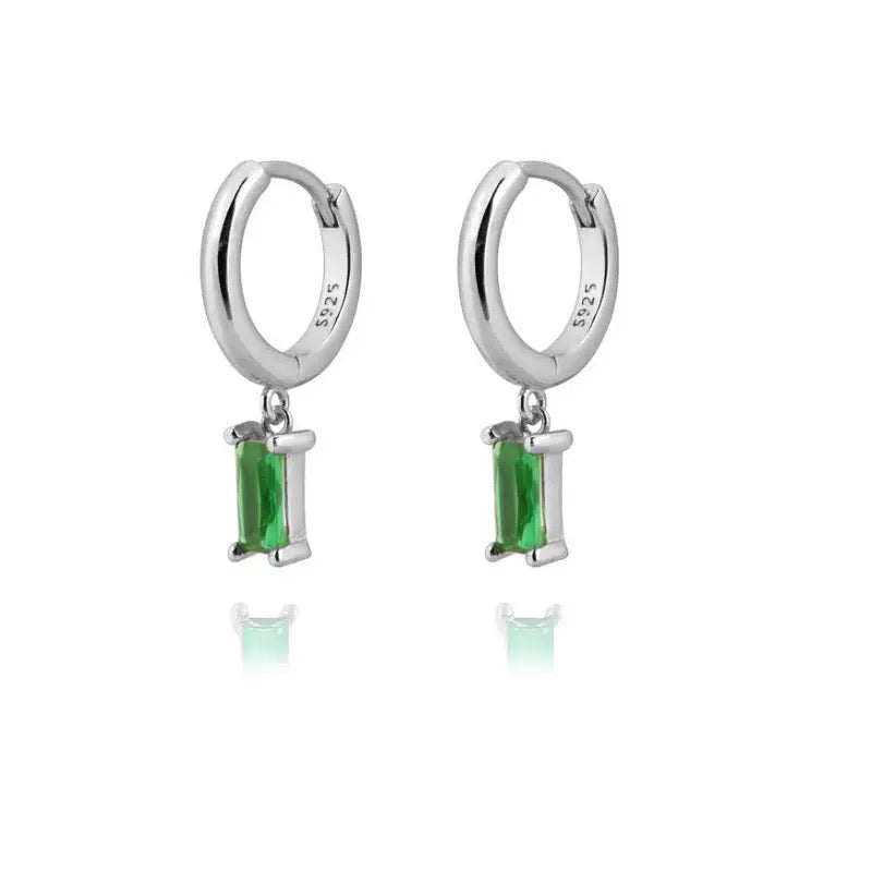 Huggie Drop Earrings