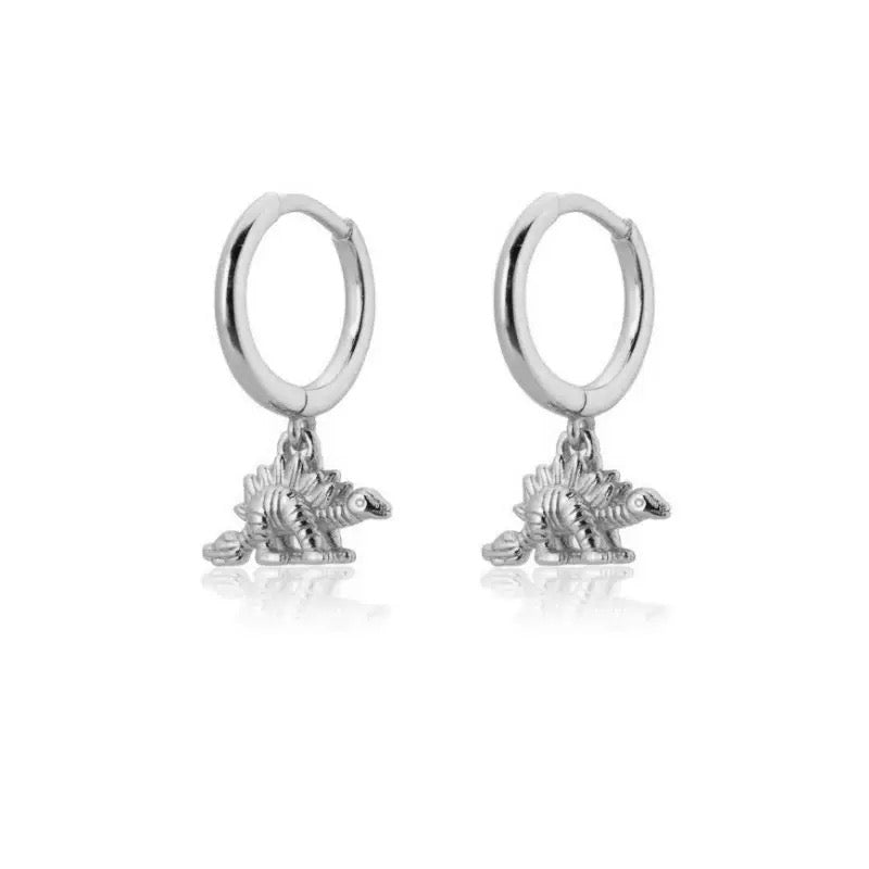 Huggie Drop Earrings