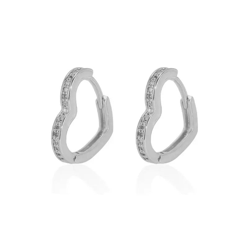 Huggie Drop Earrings