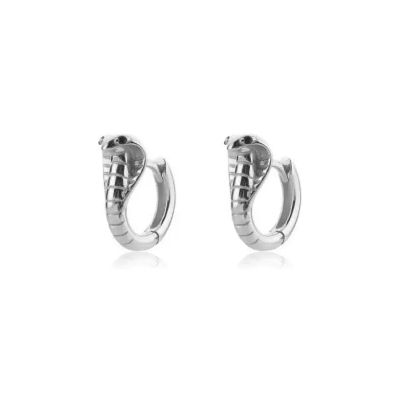 Huggie Drop Earrings
