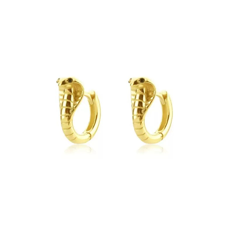 Huggie Drop Earrings