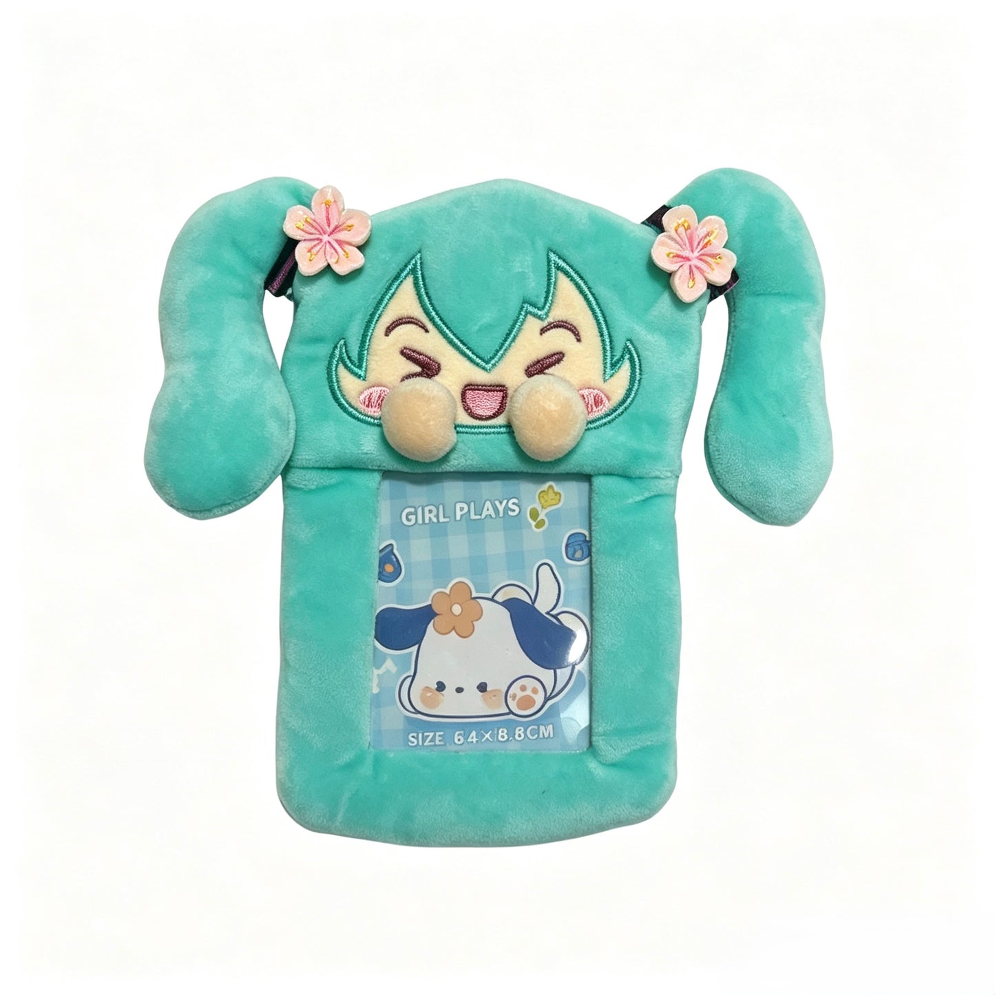 Card Holder.Pass cover. Plush Card Holder