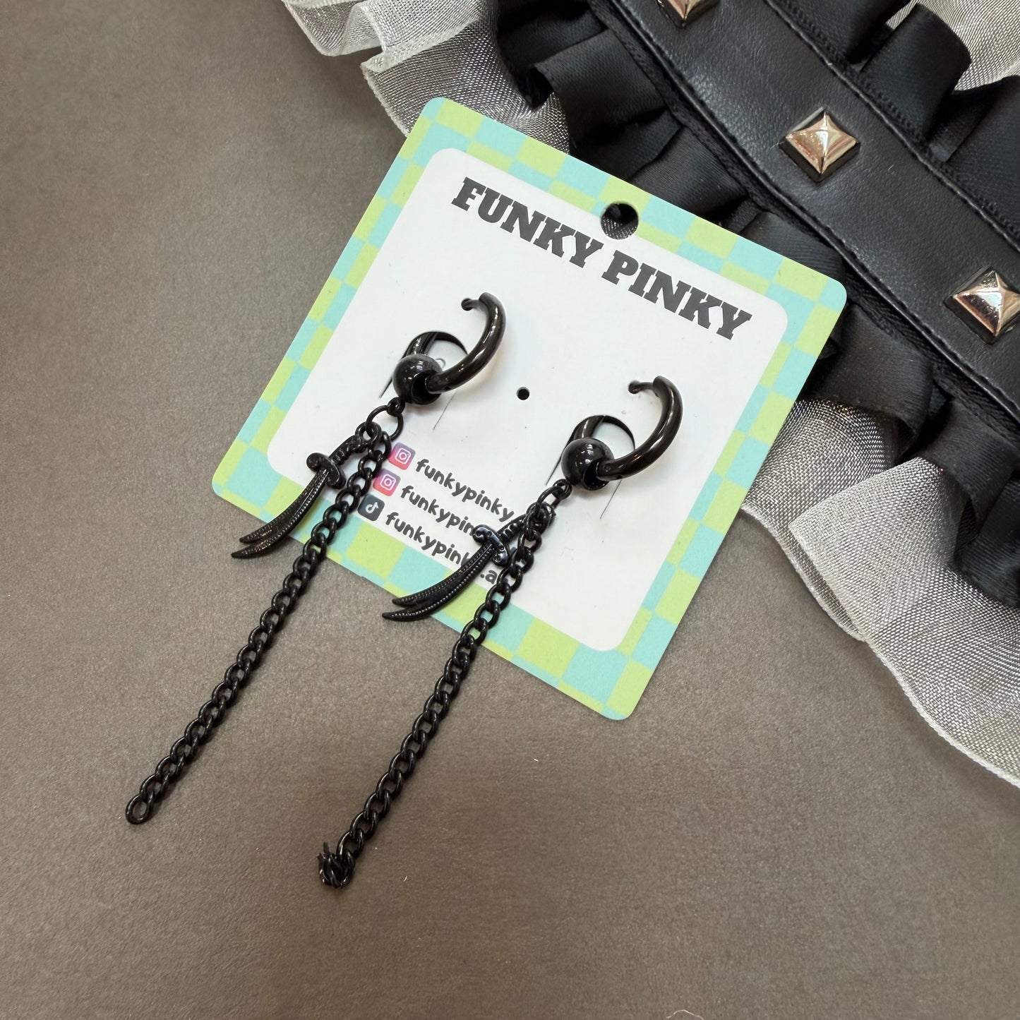 Gothic / Alternative / Dark Aesthetic Earrings