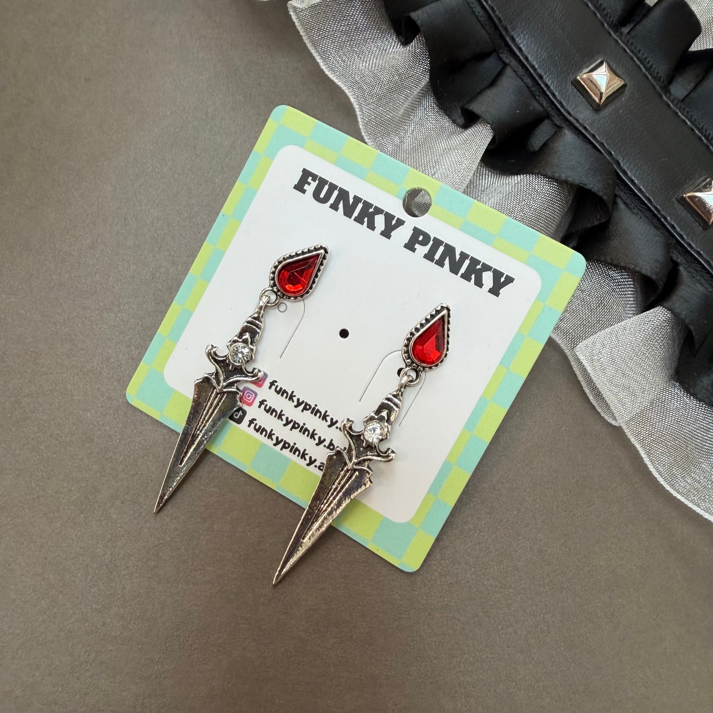 Gothic / Alternative / Dark Aesthetic Earrings