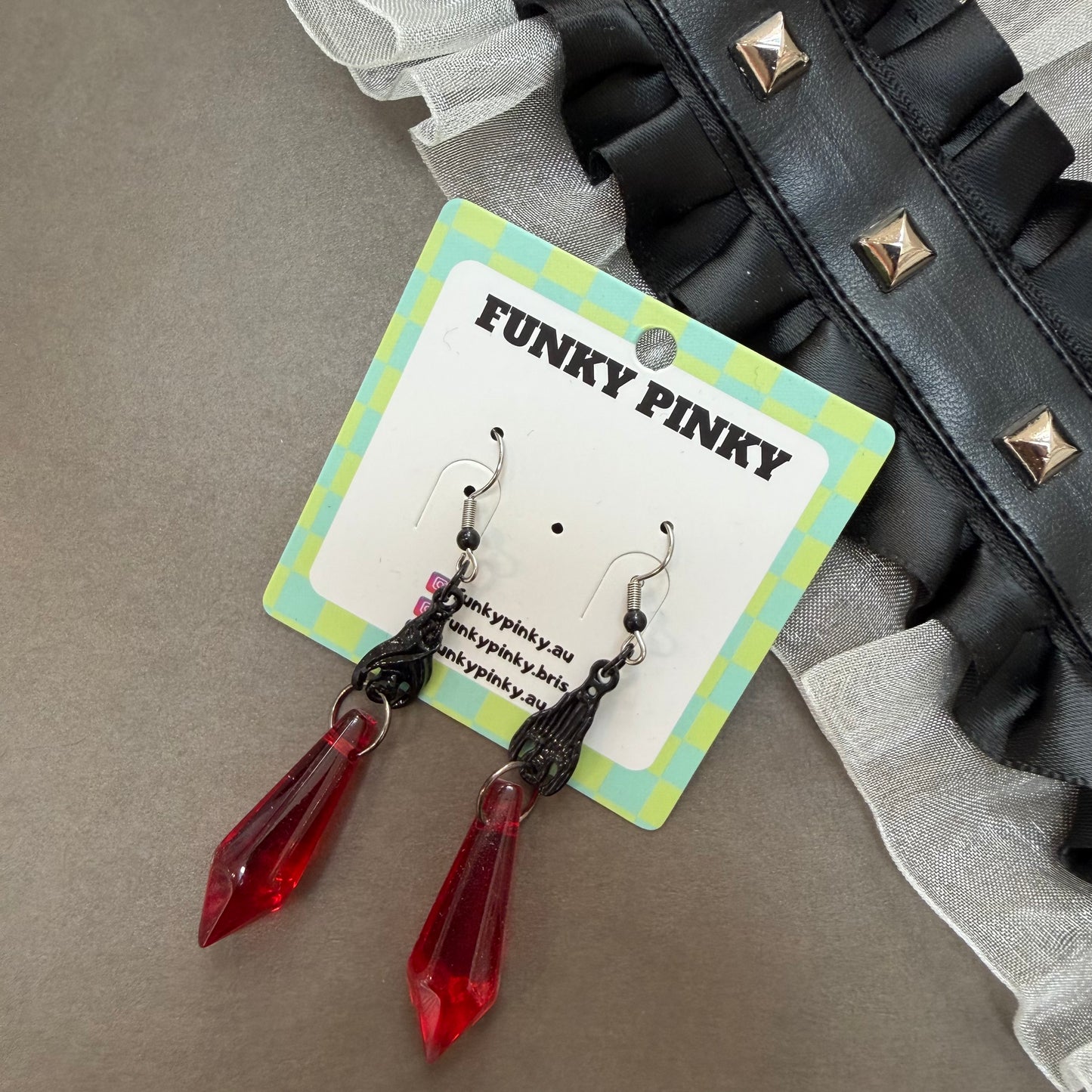 Gothic / Alternative / Dark Aesthetic Earrings