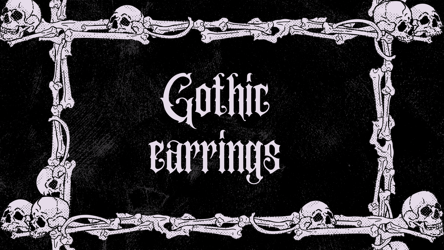 Gothic earrings.Punk Rock Earrings(Group)