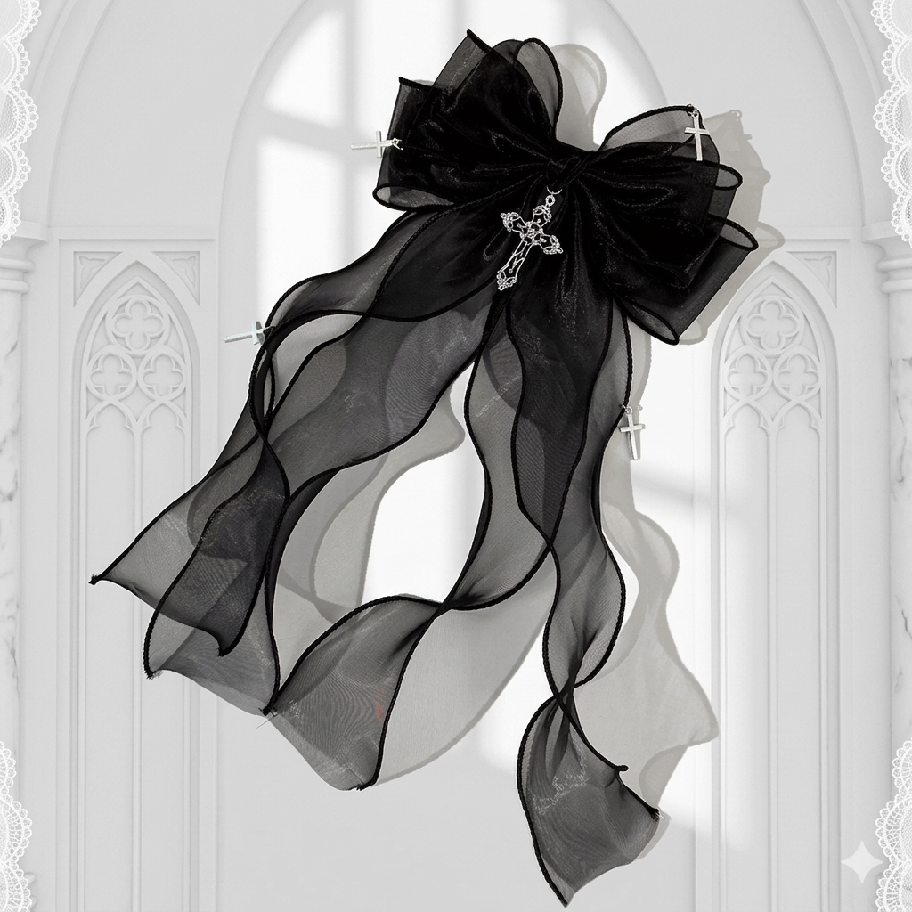 Gothic Bow Accessory