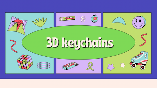 3D Keychain.Keyring.Keychain.(3D Group)