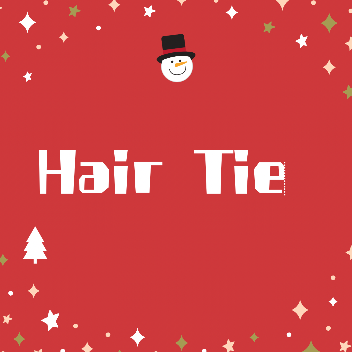 Christmas Products(Hair Tie Group)