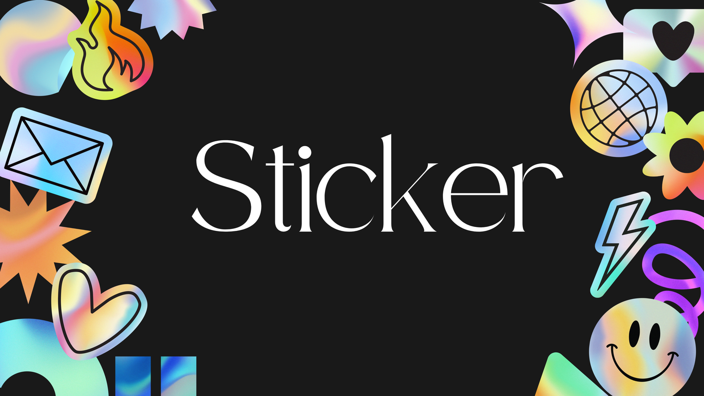 Sticker.Anime Sticker.(50pc Group)