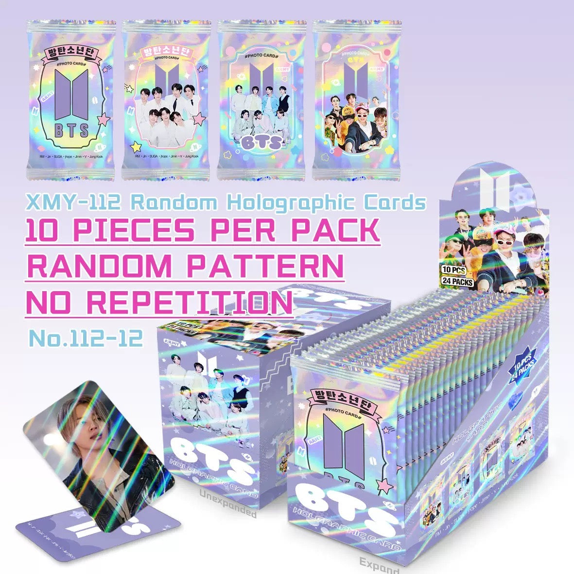 K-pop Lomo Card .Photo Card.BTS 10PC