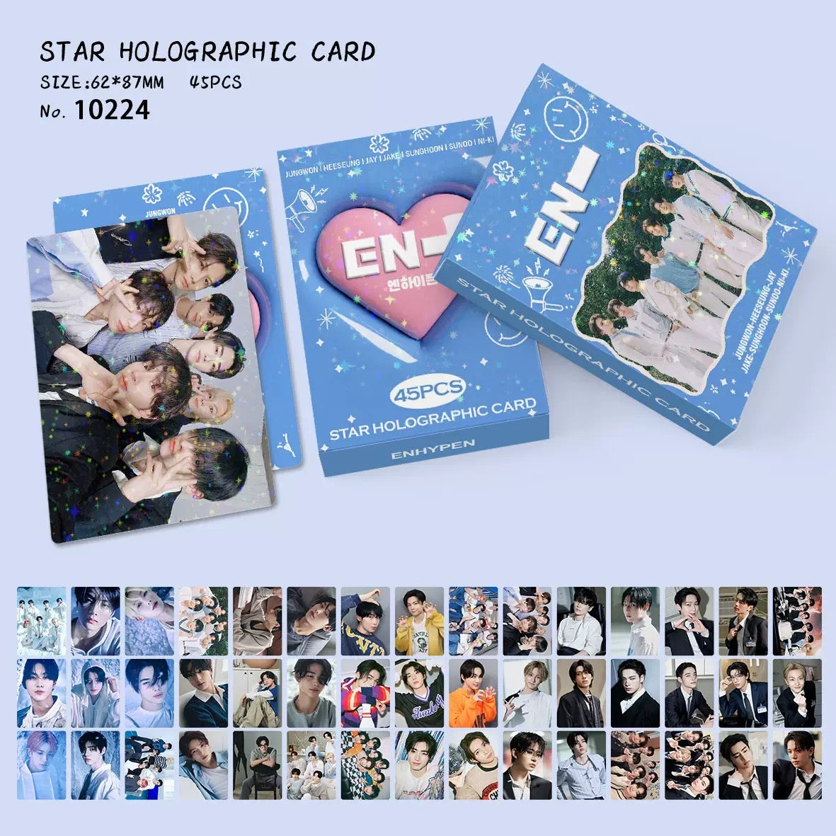 K-pop Lomo Card .Photo Card.Enhypen