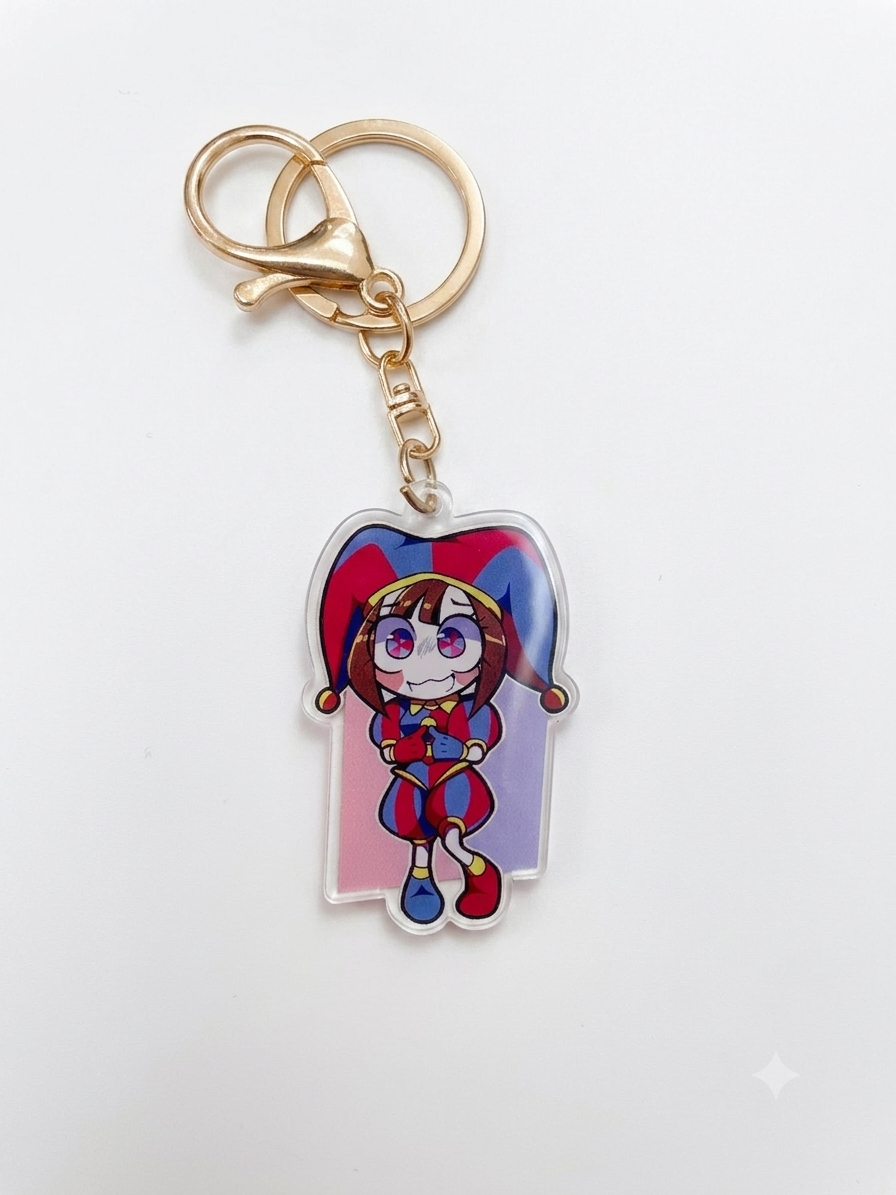 Acrylic Keychain.Keyring.