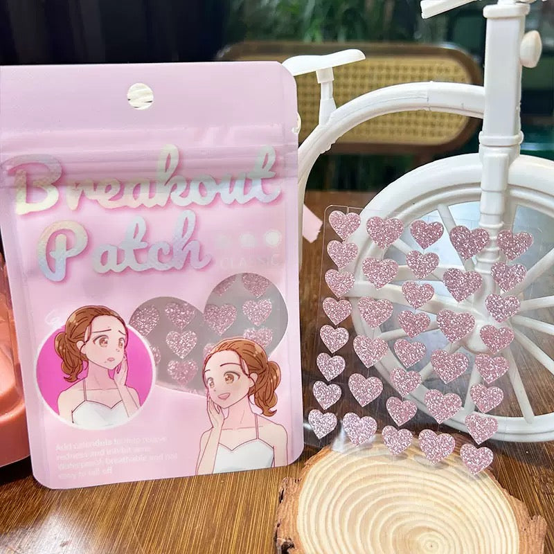 Breakout Patch(Heart Pink )