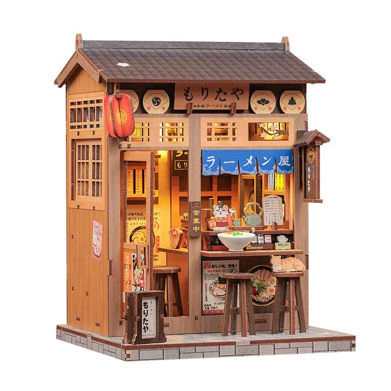 DIY Wooden Book Nook Kit-City Walk