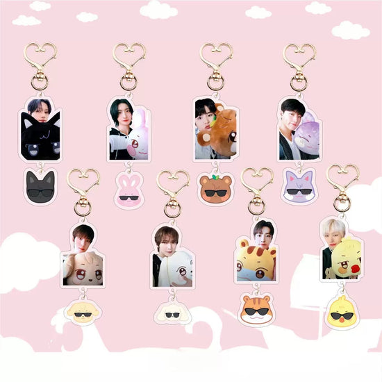 K-pop keychain .Acrylic Keychain.Ateez